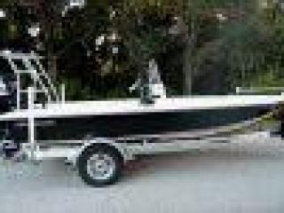 Our custom Bluwater flats boat, desinged to be the best boat possible for our Fort Myers fishing charters.