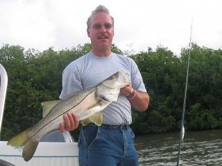 Early Morning Snook Caught In Fort Myers Area