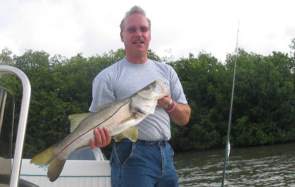 Early Morning Snook Caught In Fort Myers Area