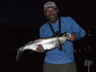 Fly fishing charters at night for Tarpon
