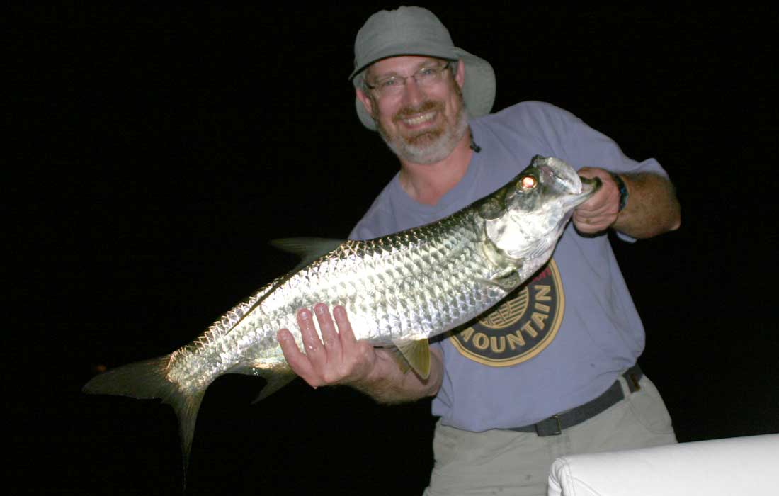 Night fishing in Ft Myers for Tarpon