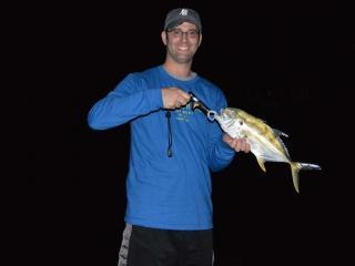 Night fishing in Ft Myers for Jacks