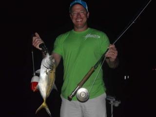 Night Fly Fishing For Snook In Fort Myers