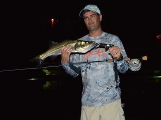 Night Fly Fishing For Snook In Fort Myers