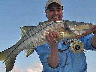 Huge Snook Caught On A Fly In Fort Myers With Capt Eric Anderson