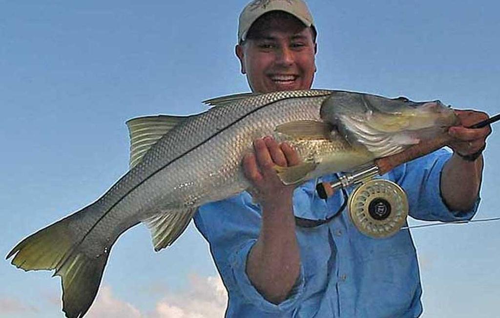 Huge Snook Caught On A Fly In Fort Myers With Capt Eric Anderson