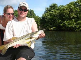 Nice Snook Caught In Fort Myers On Their Honeymoon
