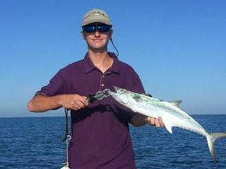 Great Fishing For Big Spanish Mackrel Off Fort Myers Beach