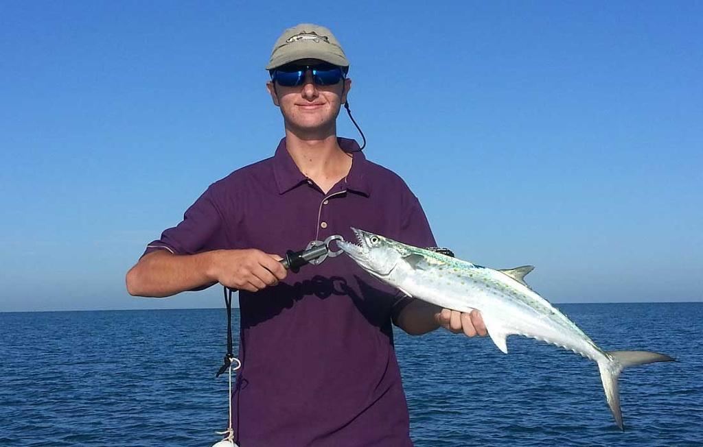 Great Fishing For Big Spanish Mackrel Off Fort Myers Beach
