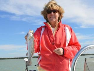 Nice First Spec Sea Trout Caught In Estero Bay Fort Myers