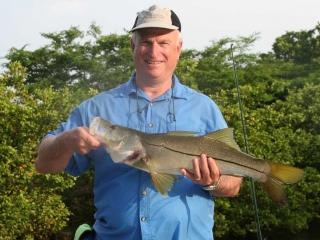 Early Morning Snook On Light Tackle