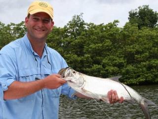 First Tarpon Caught Fly Fishing With What A Hawg Charters Fort Myers