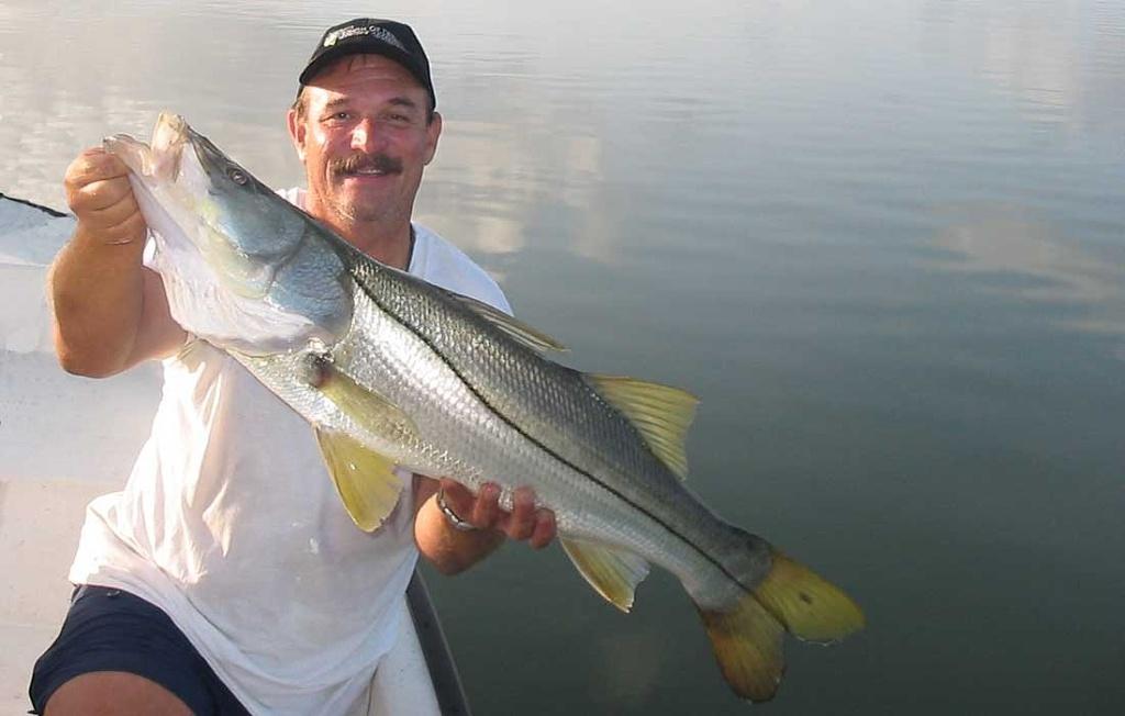 Giant Snook Caught While Fishing With Fort Myers Fishing Guide Capt Eric Anderson